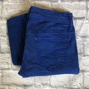 American Eagle Jeggings Dark Blue